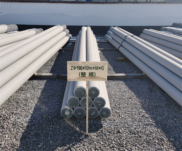 沈阳190×12米钢筋混凝土水泥电线杆